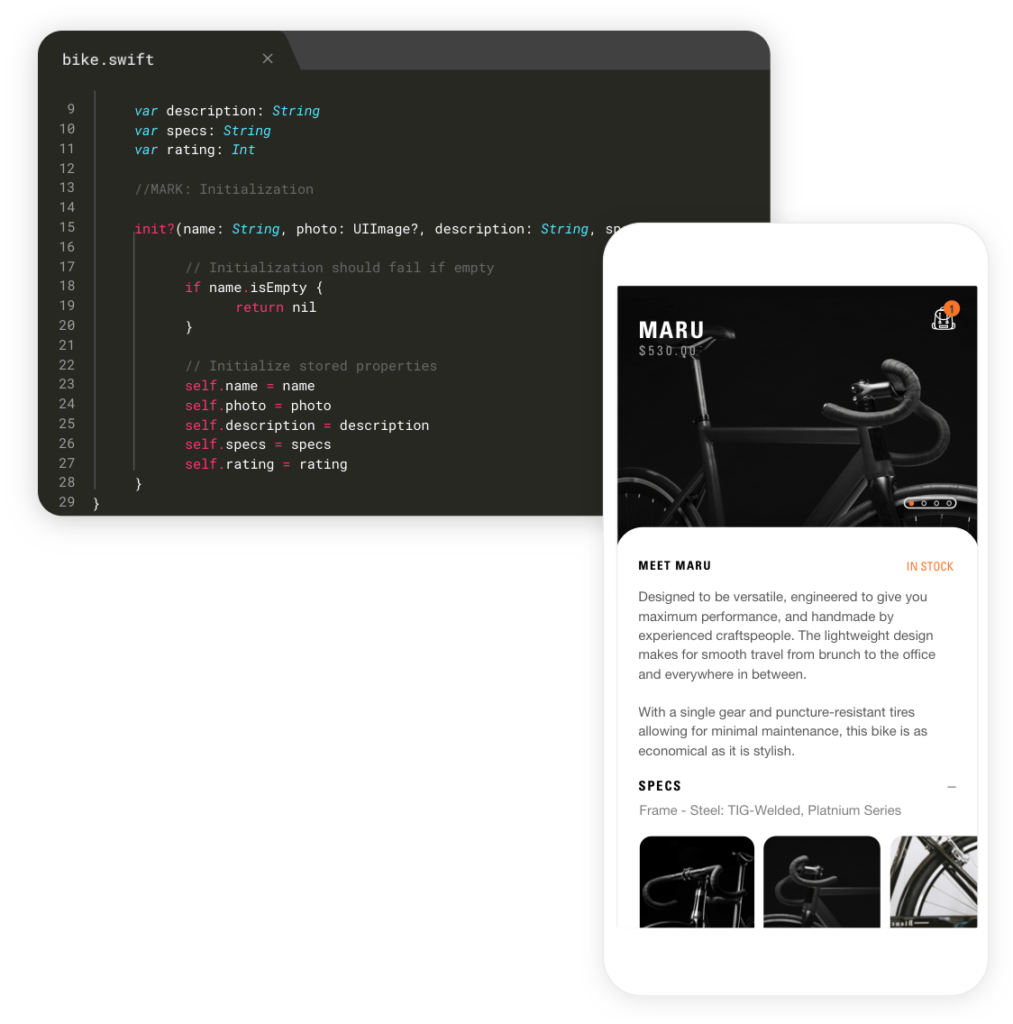 iPhone app development