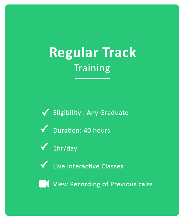 regular track