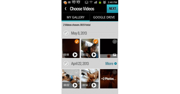 Video editor app- Magisto