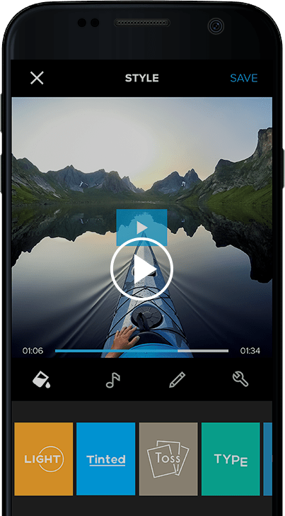 Video editor app- Quik