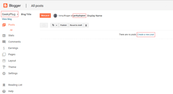 Content Management System- Blogger Content Management System- Blogger