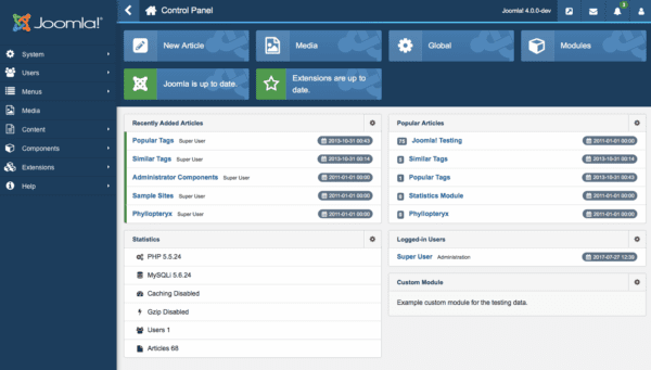Content Management System- Joomla Content Management System- Joomla