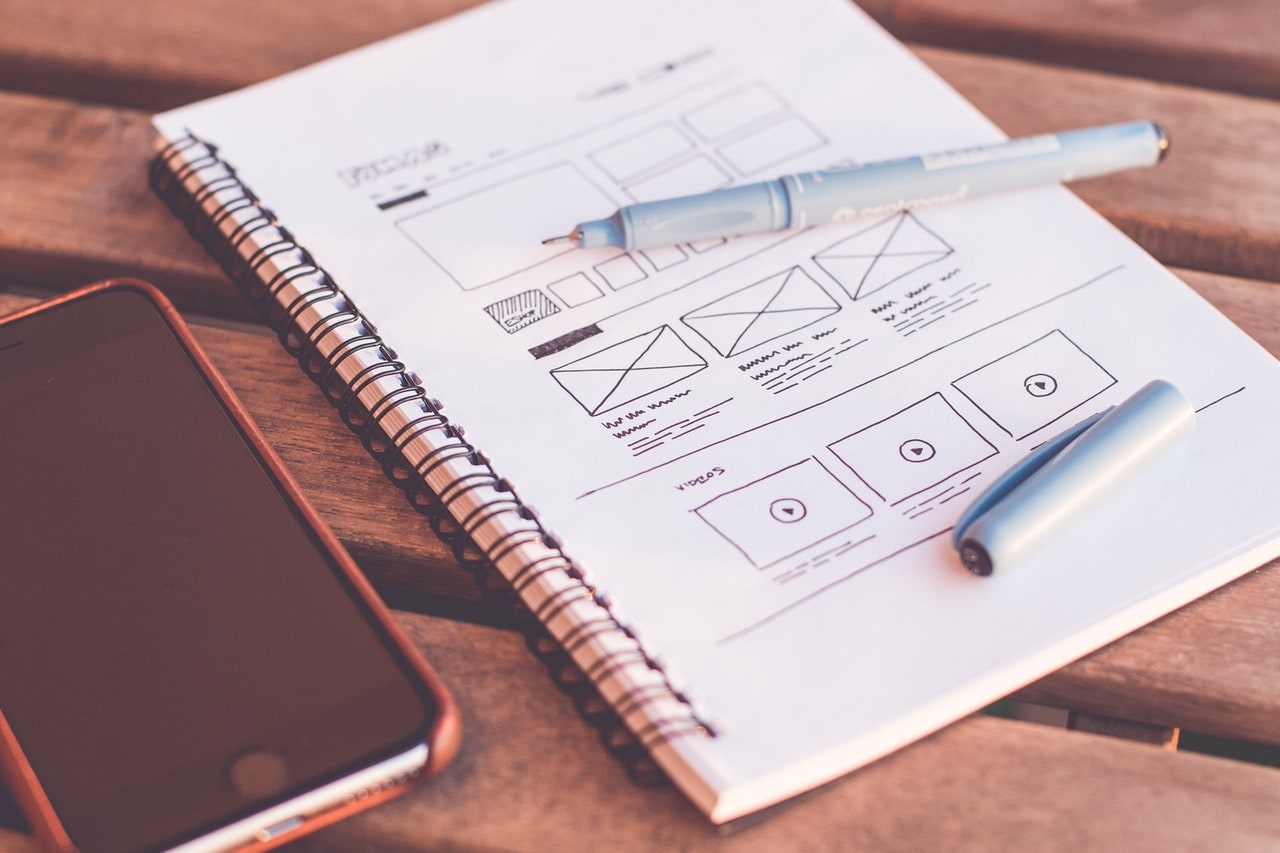 App Development- Wireframe design