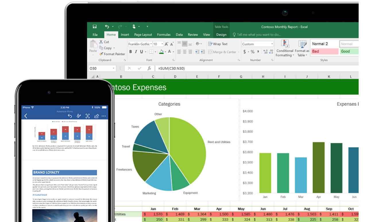 Microsoft Excel - Estimation tool