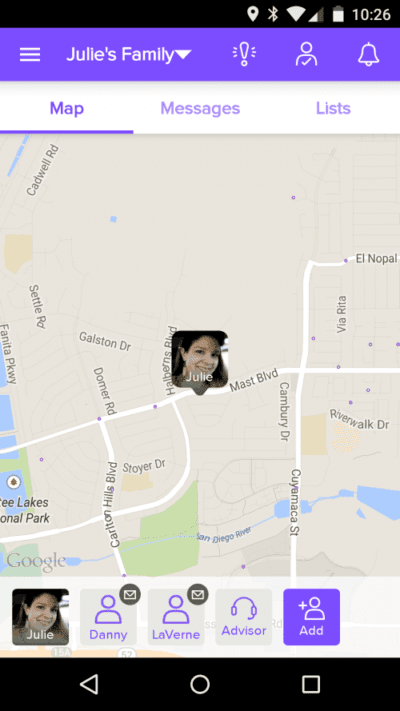 Navigation and Map – Life 360 Navigation and Map - Life 360