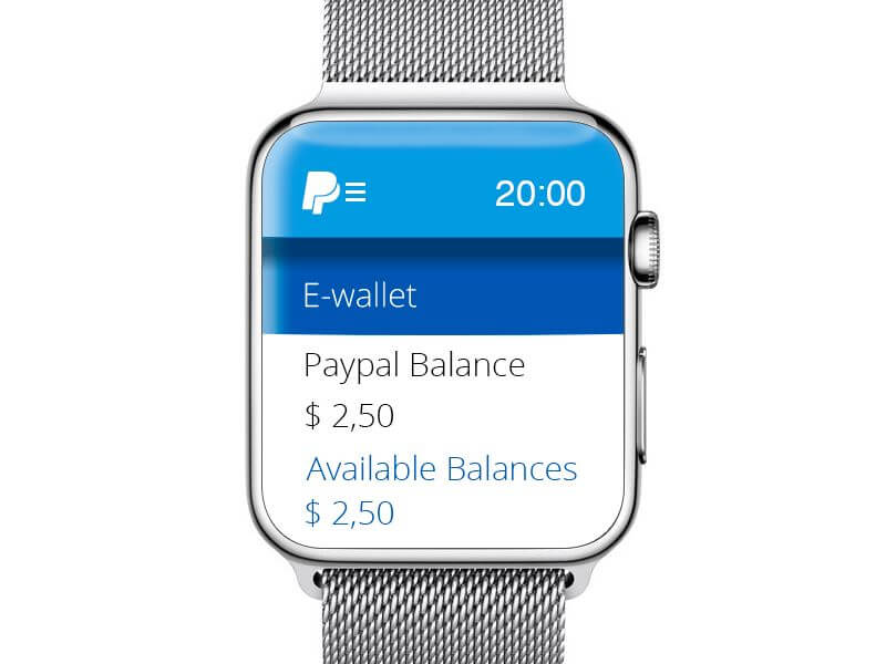 Wallet - iWatch App