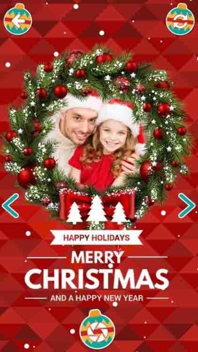Christmas Picture Editing App