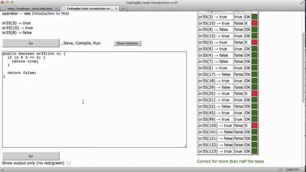 CodingBat – Online Tutorial CodingBat - Online Tutorial