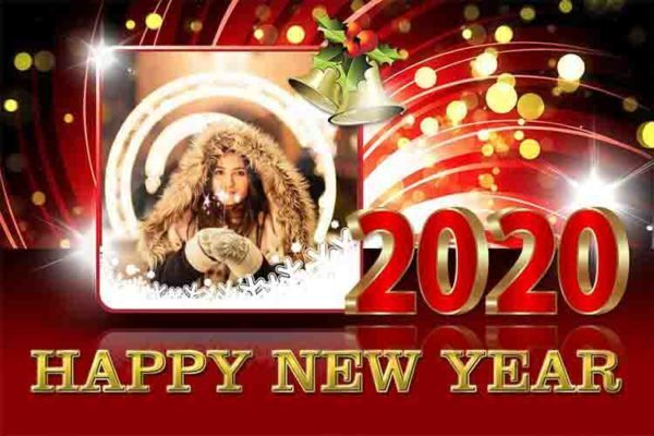 Happy New Year Photo Frame 2020 Photo Editor