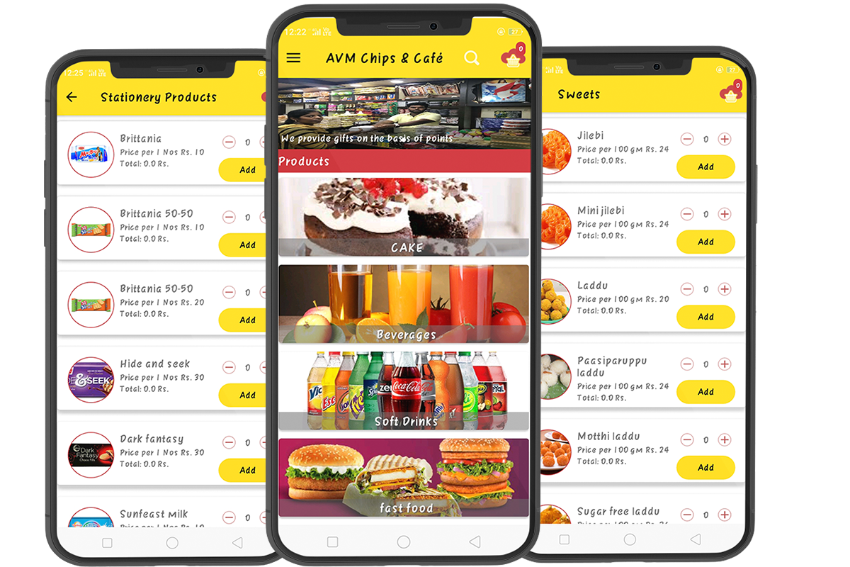 AVM Snacks & Cafe – home AVM Snacks & Cafe - home