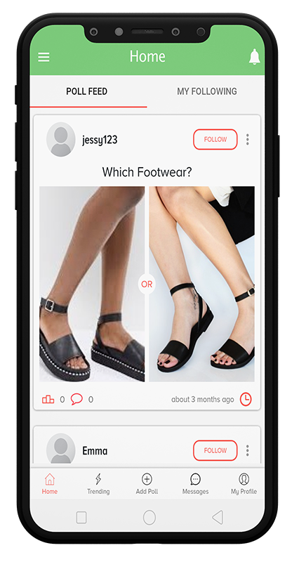 Poll 1 – poll feed Poll 1 - poll feed