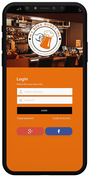 My Beer Buddy - Login