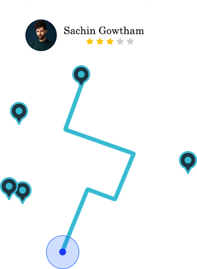 Cab booking – location tracking Cab booking - location tracking