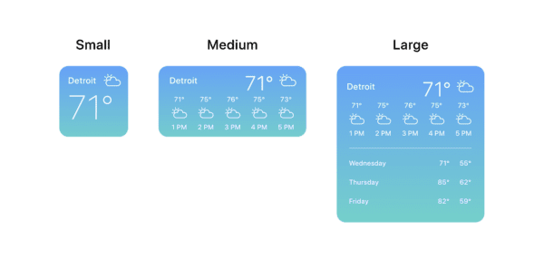 Create iOS 14 Widgets