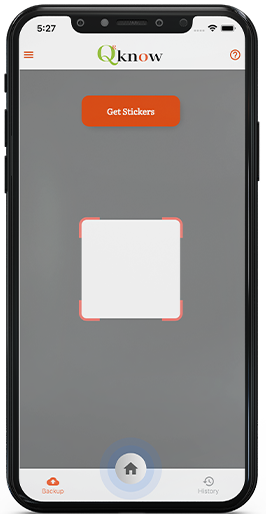QR-Know screen 2