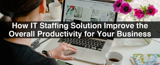 How IT Staffing Solution Helps Improve the Overall Productivity for Your Business