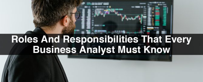 Roles And Responsibilities That Every Business Analyst Must Know