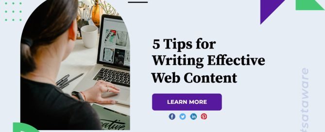5 Tips for Writing Effective Web Content