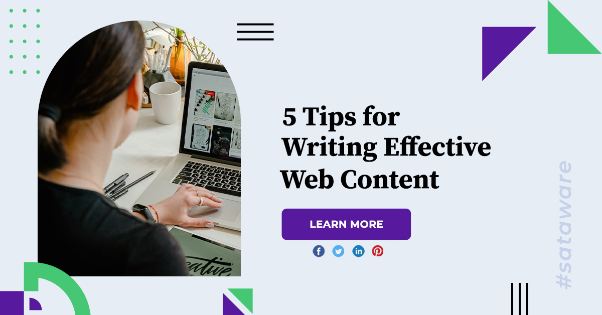 5 Tips for Writing Effective Web Content