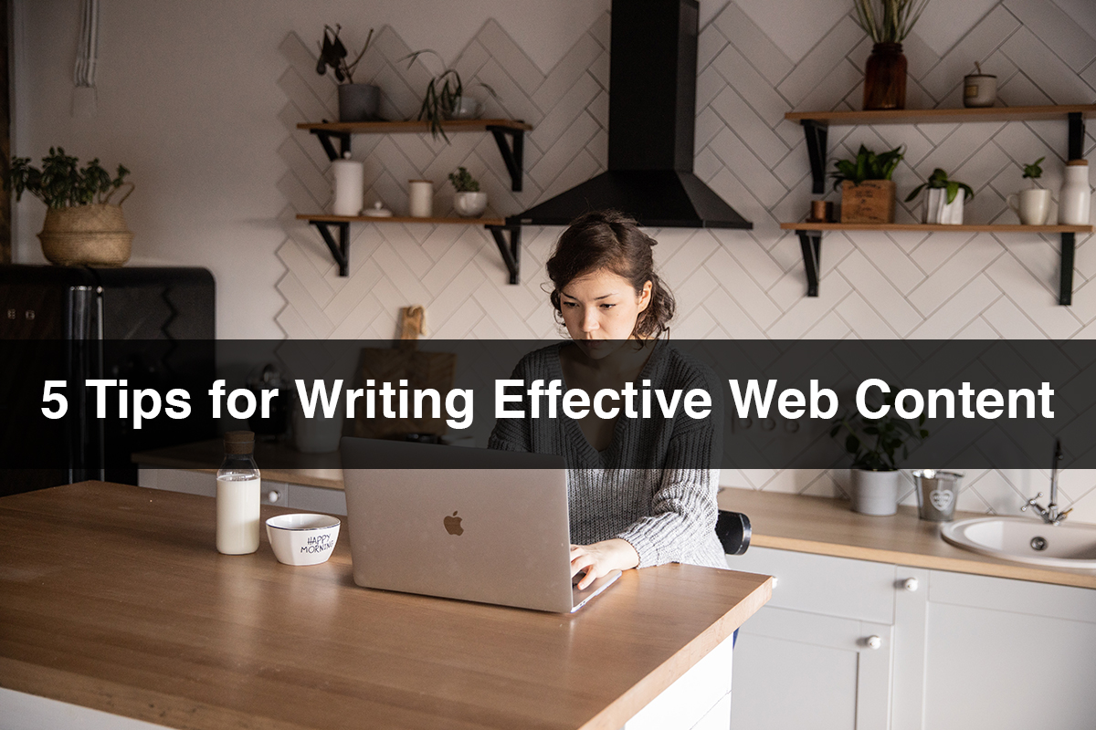 5 Tips for Writing Effective Web Content