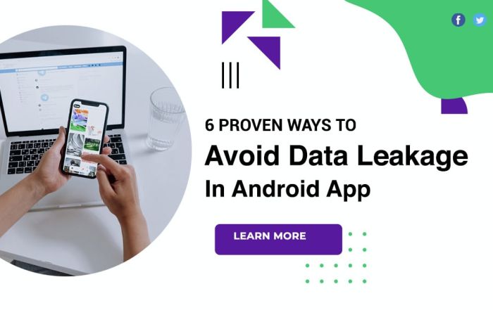 6 Proven Ways To Avoid Data Leakage In Android App