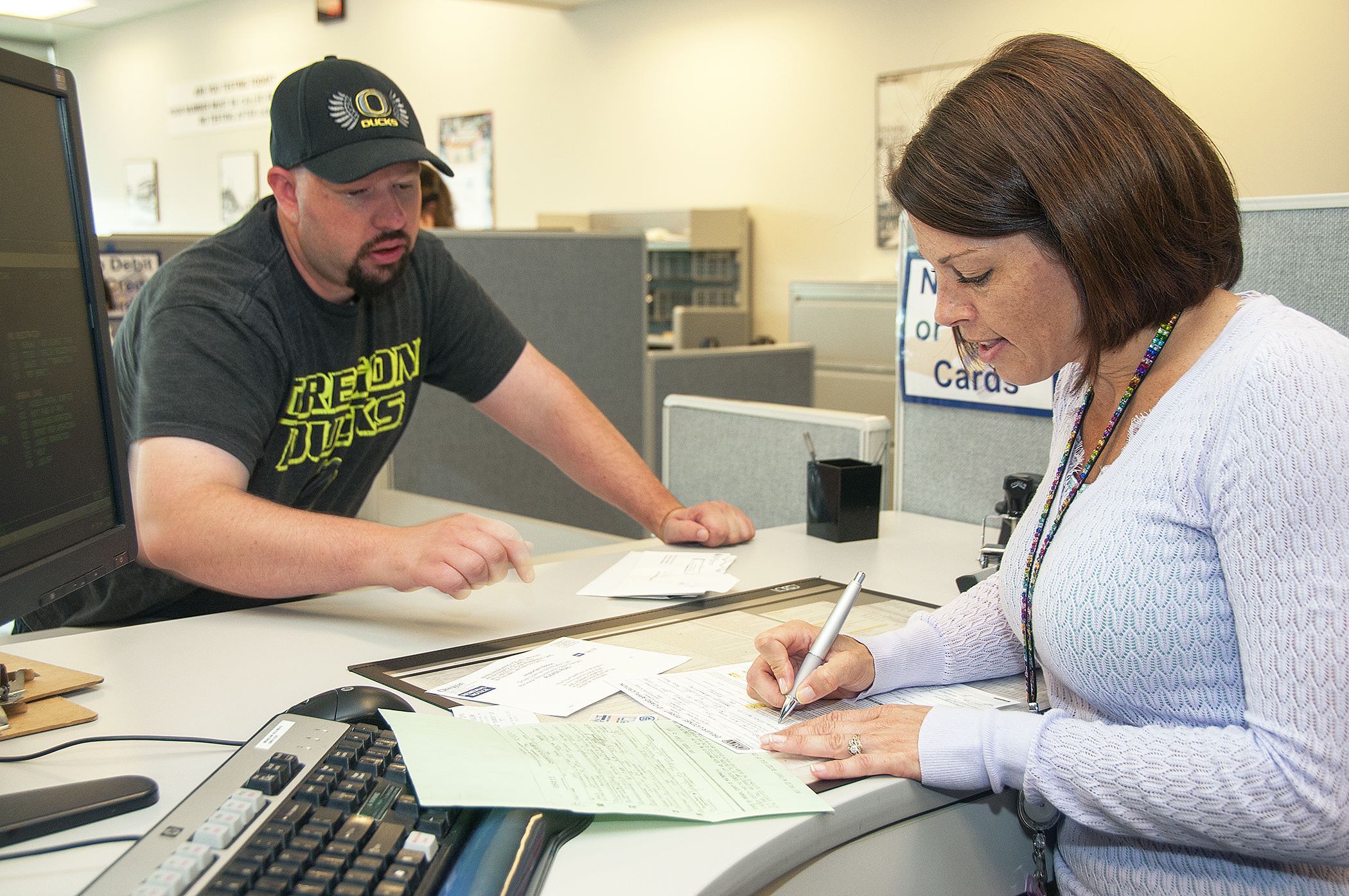 Monitoring customer relations