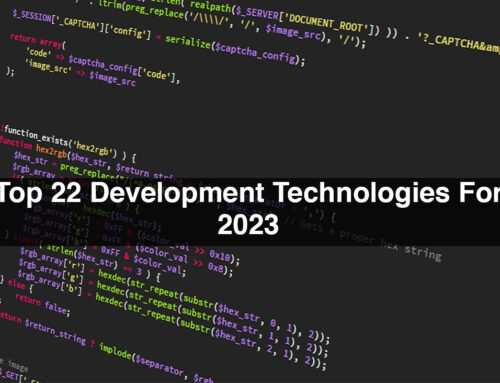 Top 22 Development Technologies For 2023