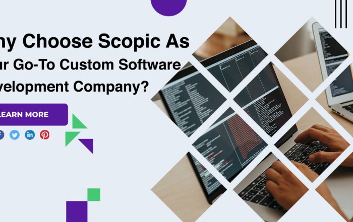 Why Choose Scopic As Your Go-To Custom Software Development Company?