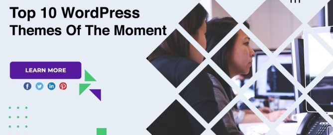 Top 10 WordPress Themes Of The Moment