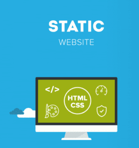 Static web application