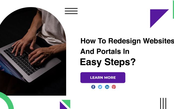 How To Redesign Websites And Portals In Easy Steps