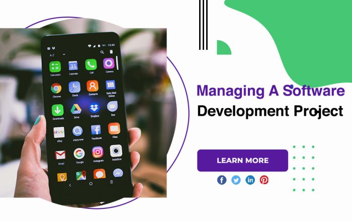 Managing A Software Development Project