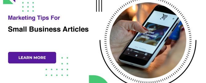 Marketing Tips For Small Business Articles