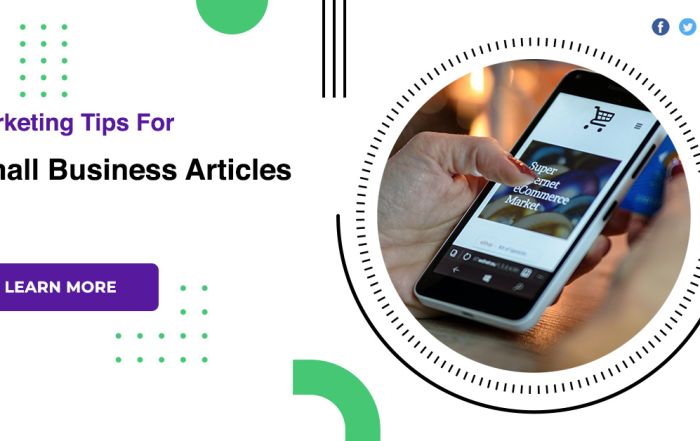Marketing Tips For Small Business Articles