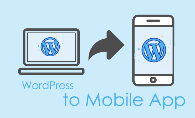 WordPress website into mobile app