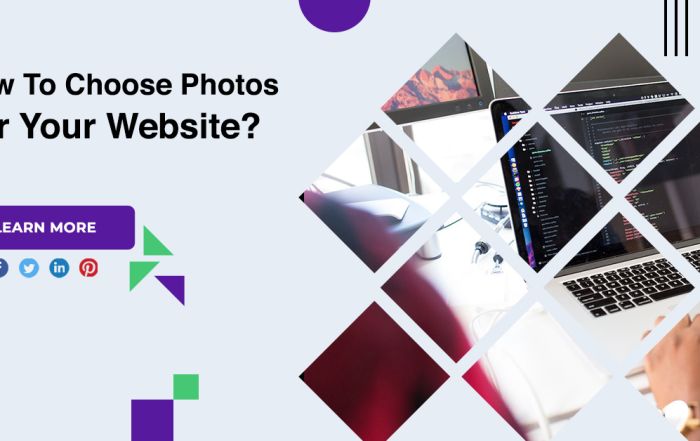 How To Choose Photos For Your Website