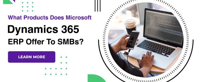 What Products Does Microsoft Dynamics 365 ERP Offer To SMBs?